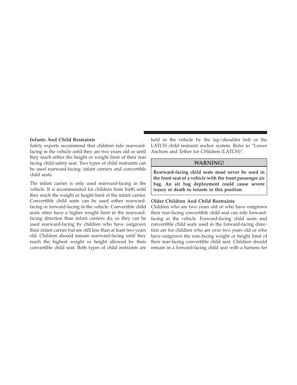 Chrysler 2012 200 Convertible - Owner Manual User Manual | Page 72 / 517