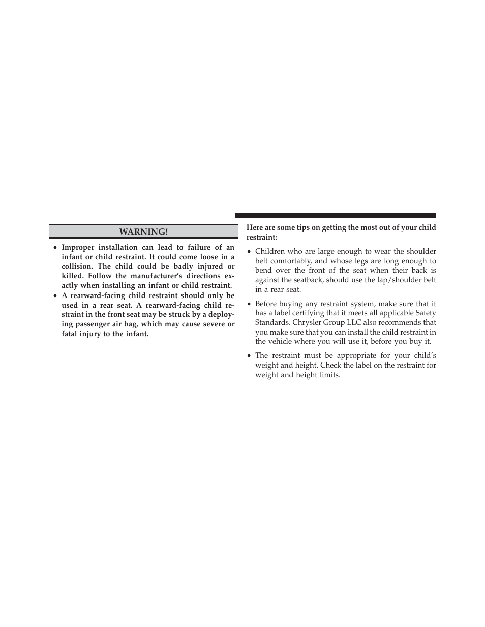Chrysler 2012 200 Convertible - Owner Manual User Manual | Page 74 / 517