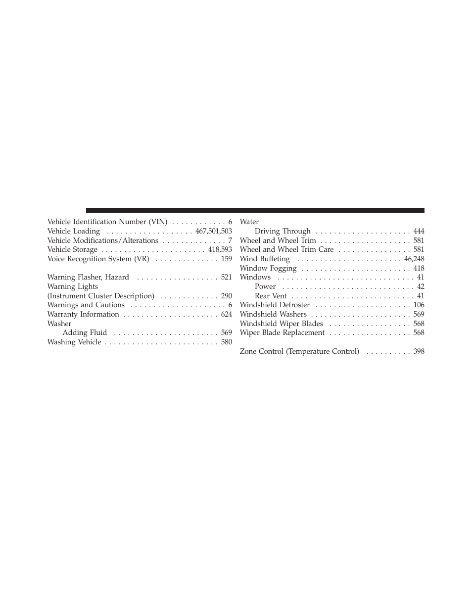 Chrysler 2012 Country - Owner Manual User Manual | Page 650 / 652