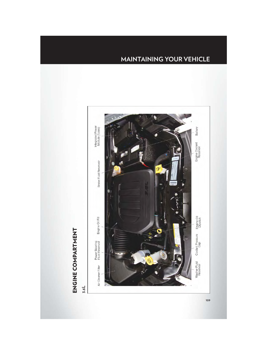 Maintaining your vehicle | Chrysler 2012 Country - User Guide User Manual | Page 113 / 132