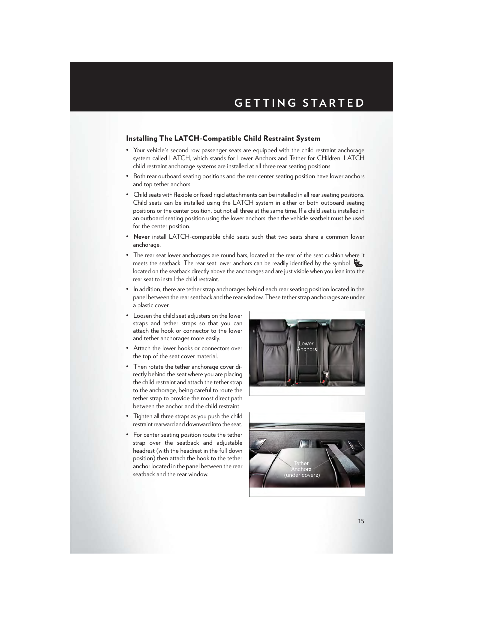 Chrysler 2013 300 - User Guide User Manual | Page 17 / 132