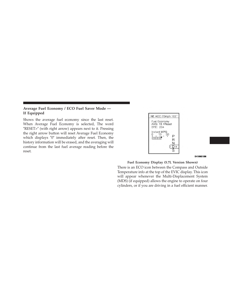 Chrysler 2013 300 SRT - Owner Manual User Manual | Page 323 / 580