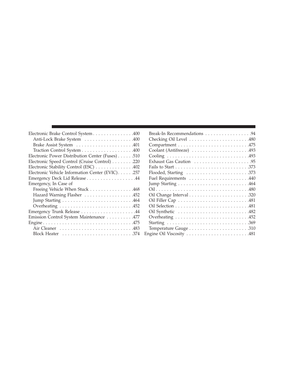 Chrysler 2013 300 SRT - Owner Manual User Manual | Page 564 / 580