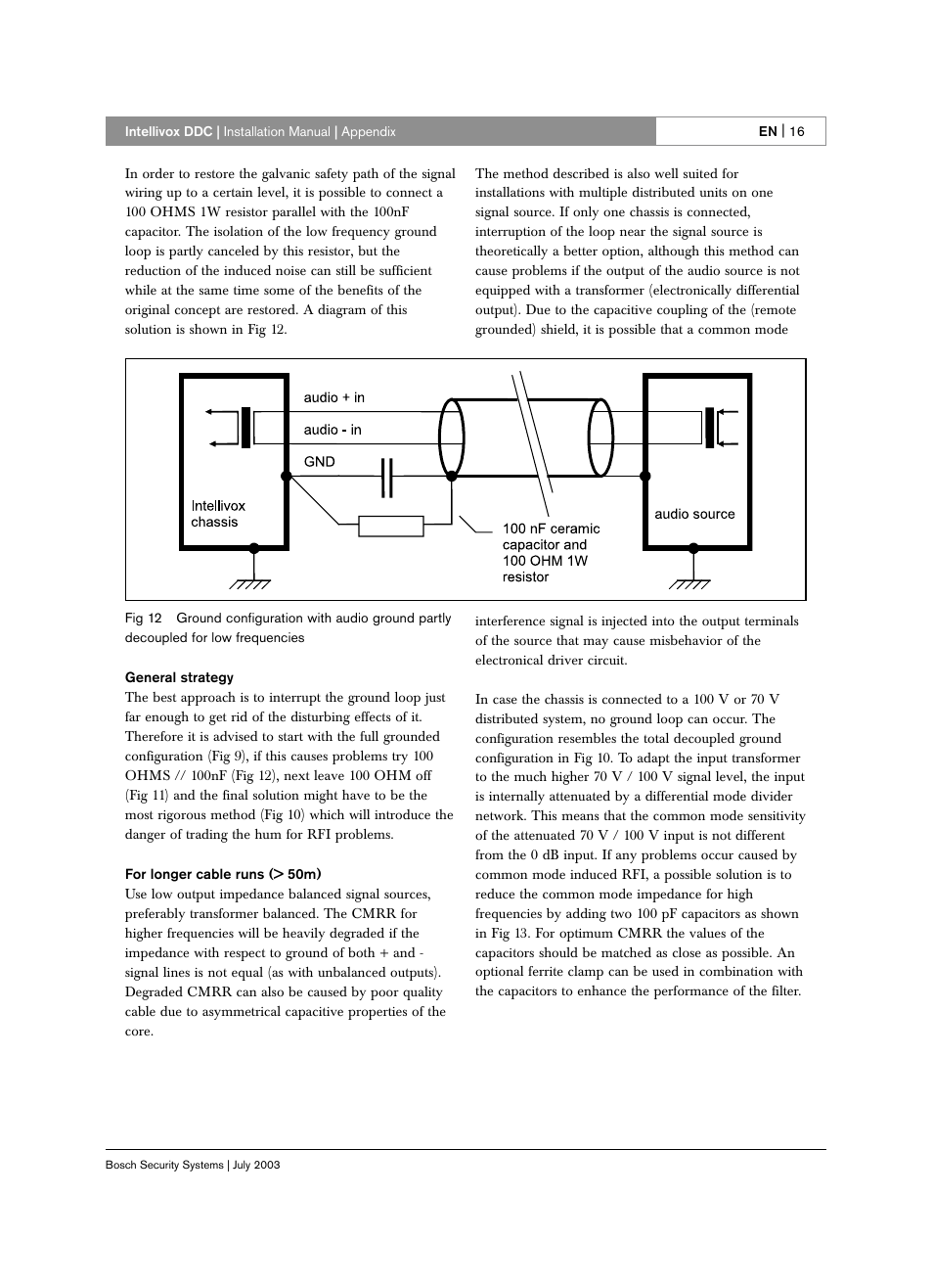 Bosch INTELLIVOX DDC LBC 325X User Manual | Page 15 / 30