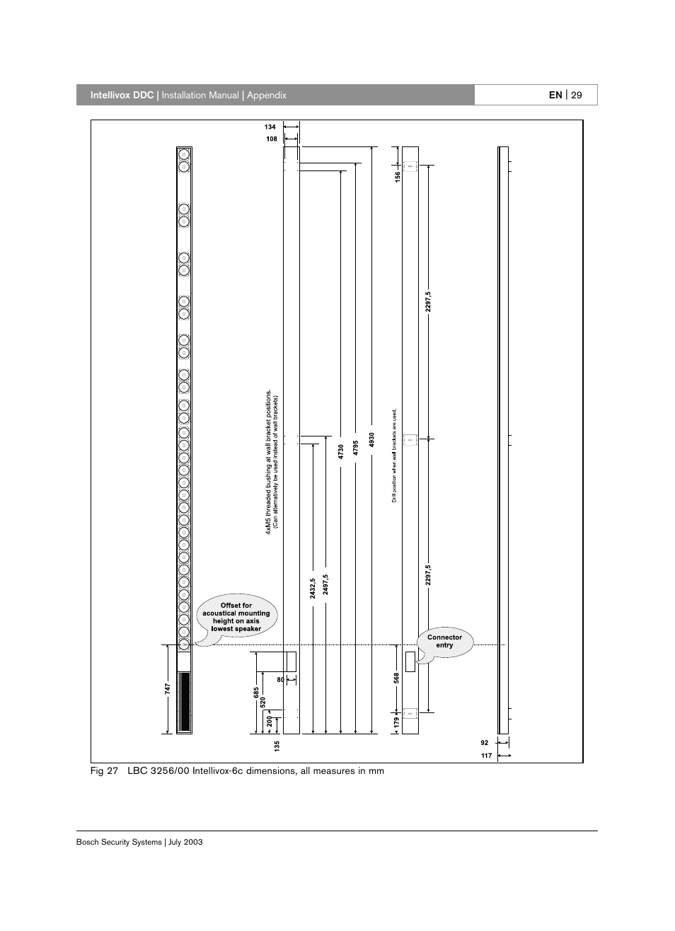 Bosch INTELLIVOX DDC LBC 325X User Manual | Page 28 / 30