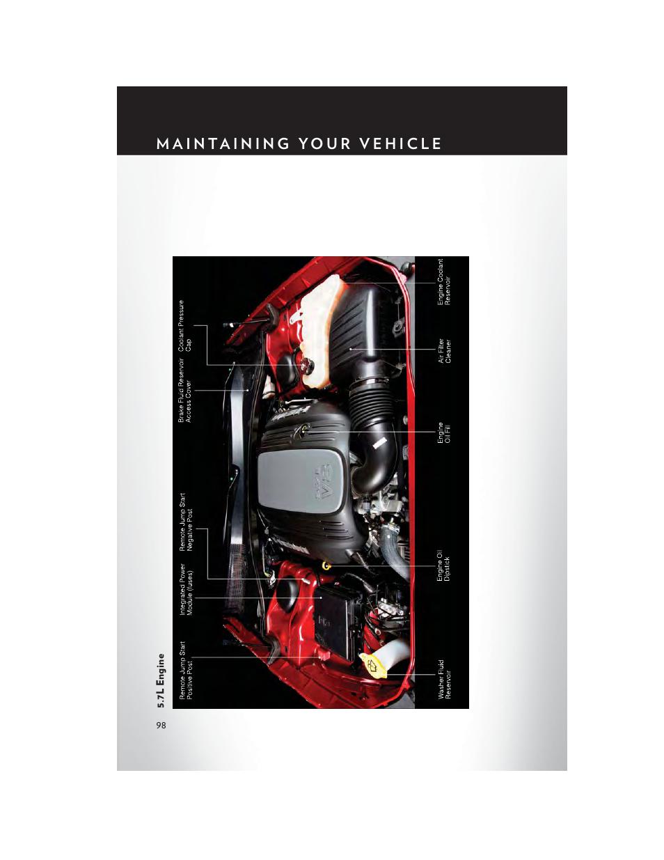 7l engine | Chrysler 2013 300 SRT - User Guide User Manual | Page 100 / 132