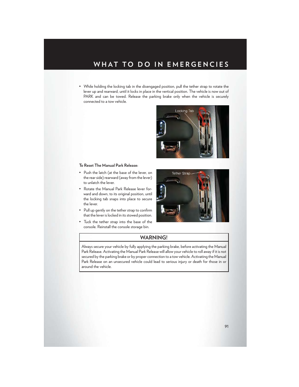 Chrysler 2013 300 SRT - User Guide User Manual | Page 93 / 132