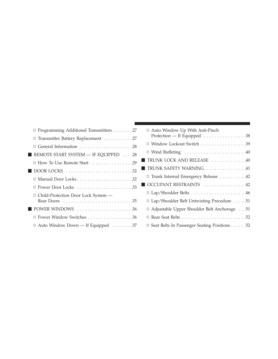 Chrysler 2013 200 - Owner Manual User Manual | Page 12 / 517