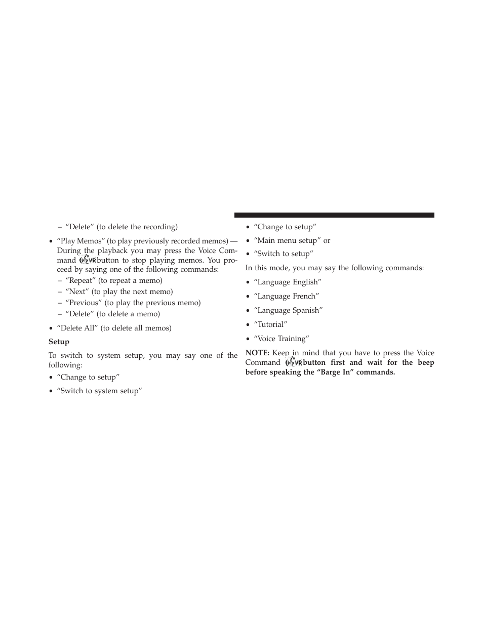 Setup | Chrysler 2013 200 - Owner Manual User Manual | Page 150 / 517
