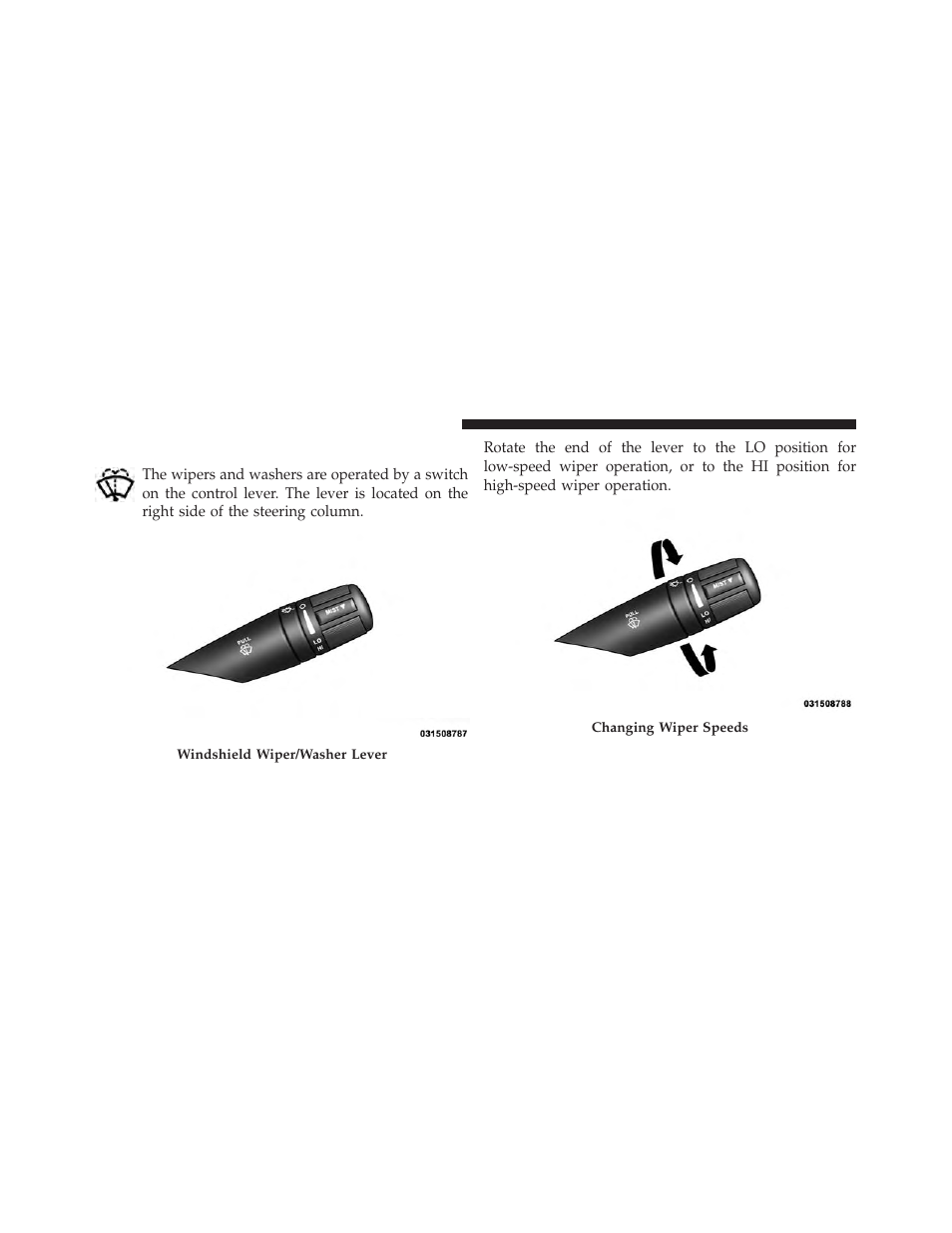 Windshield wipers and washers | Chrysler 2013 200 - Owner Manual User Manual | Page 174 / 517