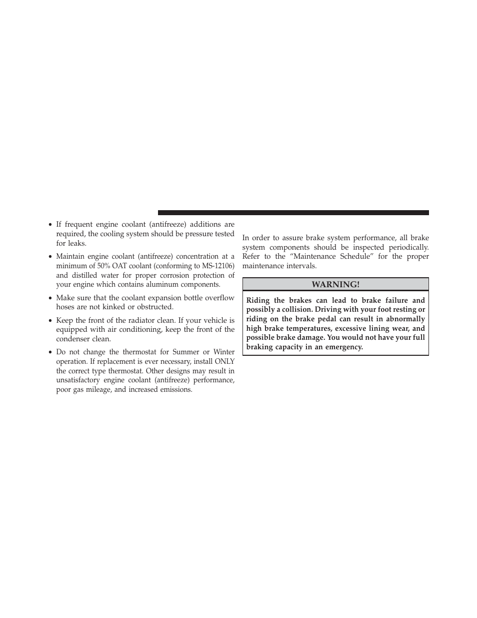 Brake system | Chrysler 2013 200 - Owner Manual User Manual | Page 450 / 517
