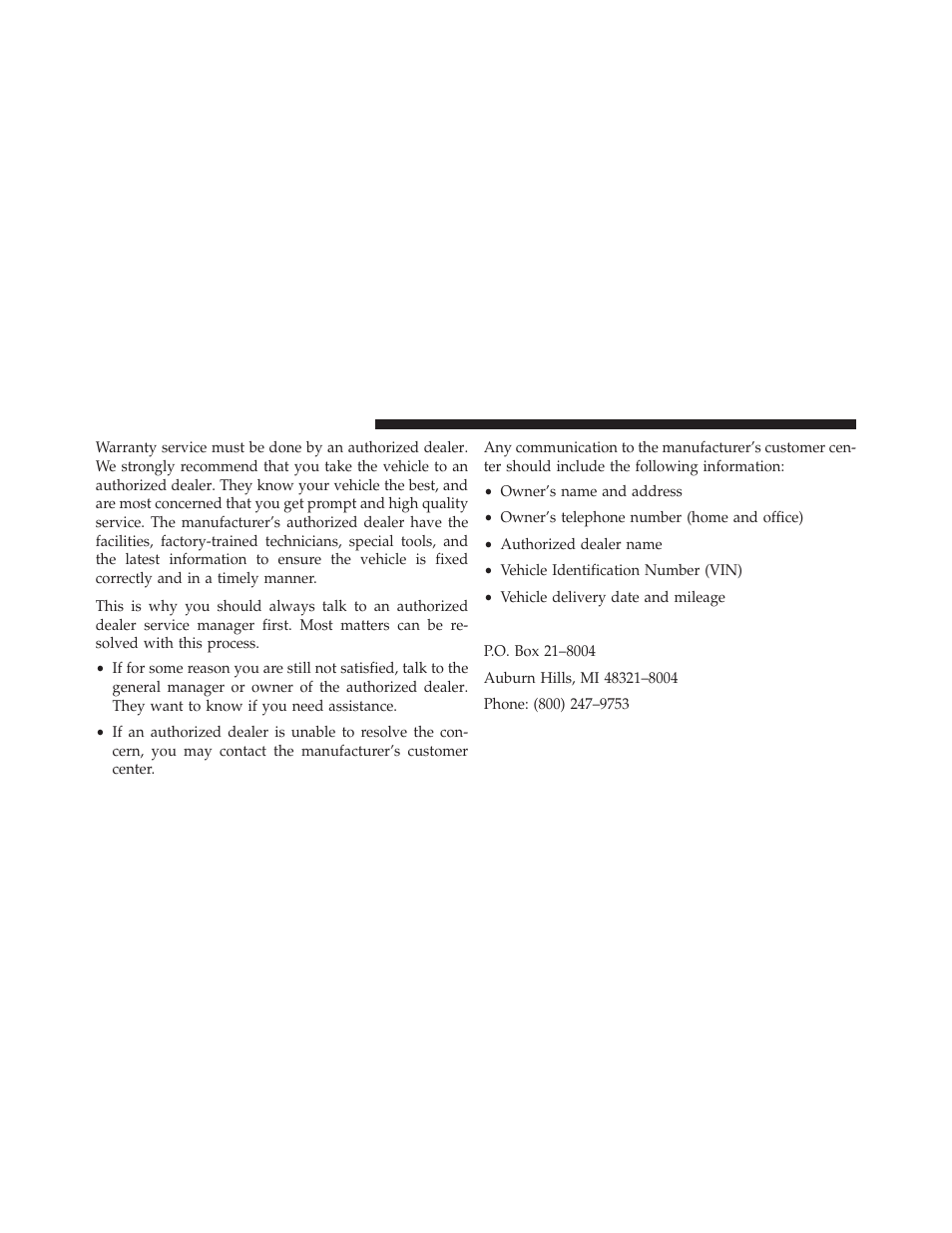 Chrysler group llc customer center | Chrysler 2013 200 - Owner Manual User Manual | Page 488 / 517