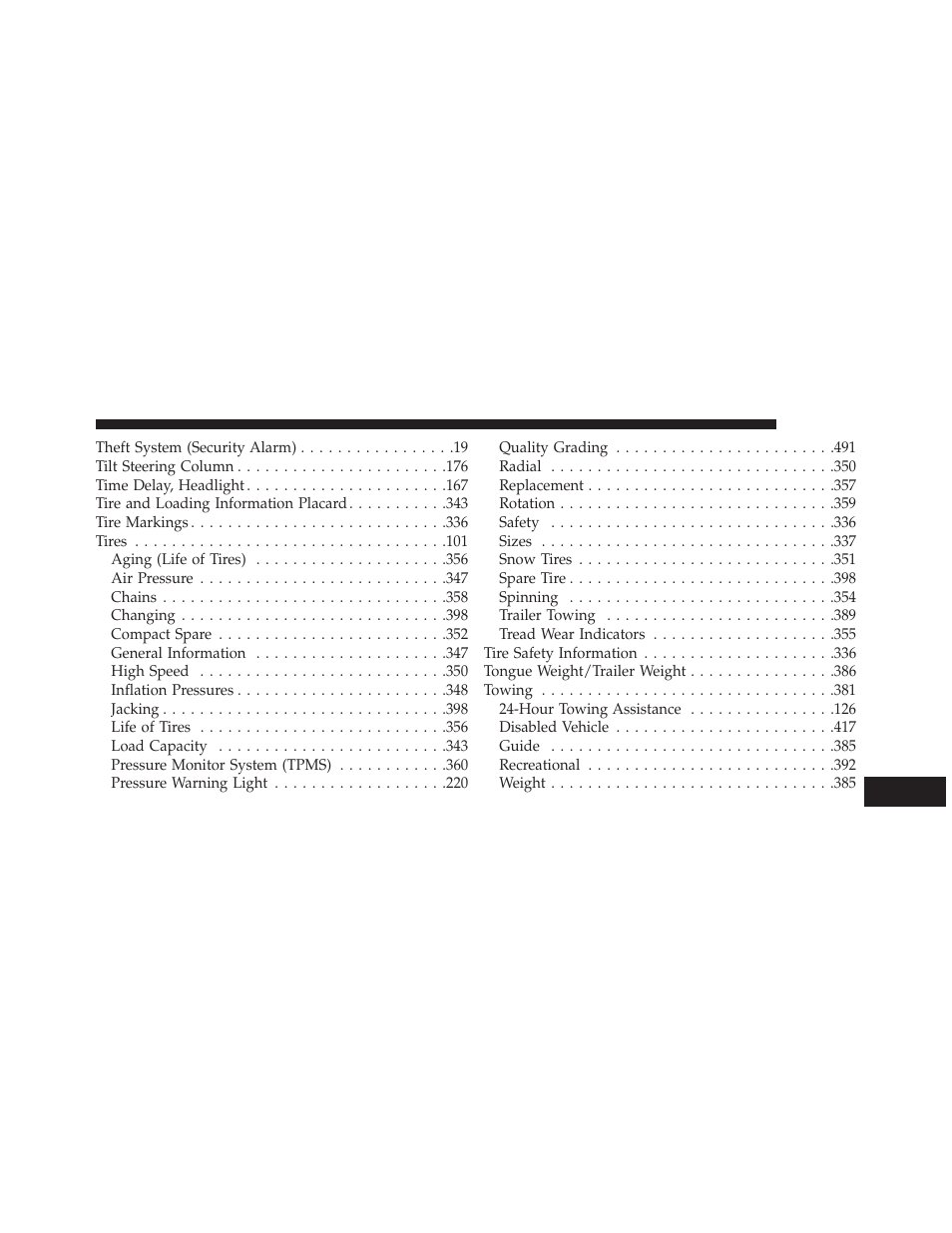 Chrysler 2013 200 - Owner Manual User Manual | Page 513 / 517