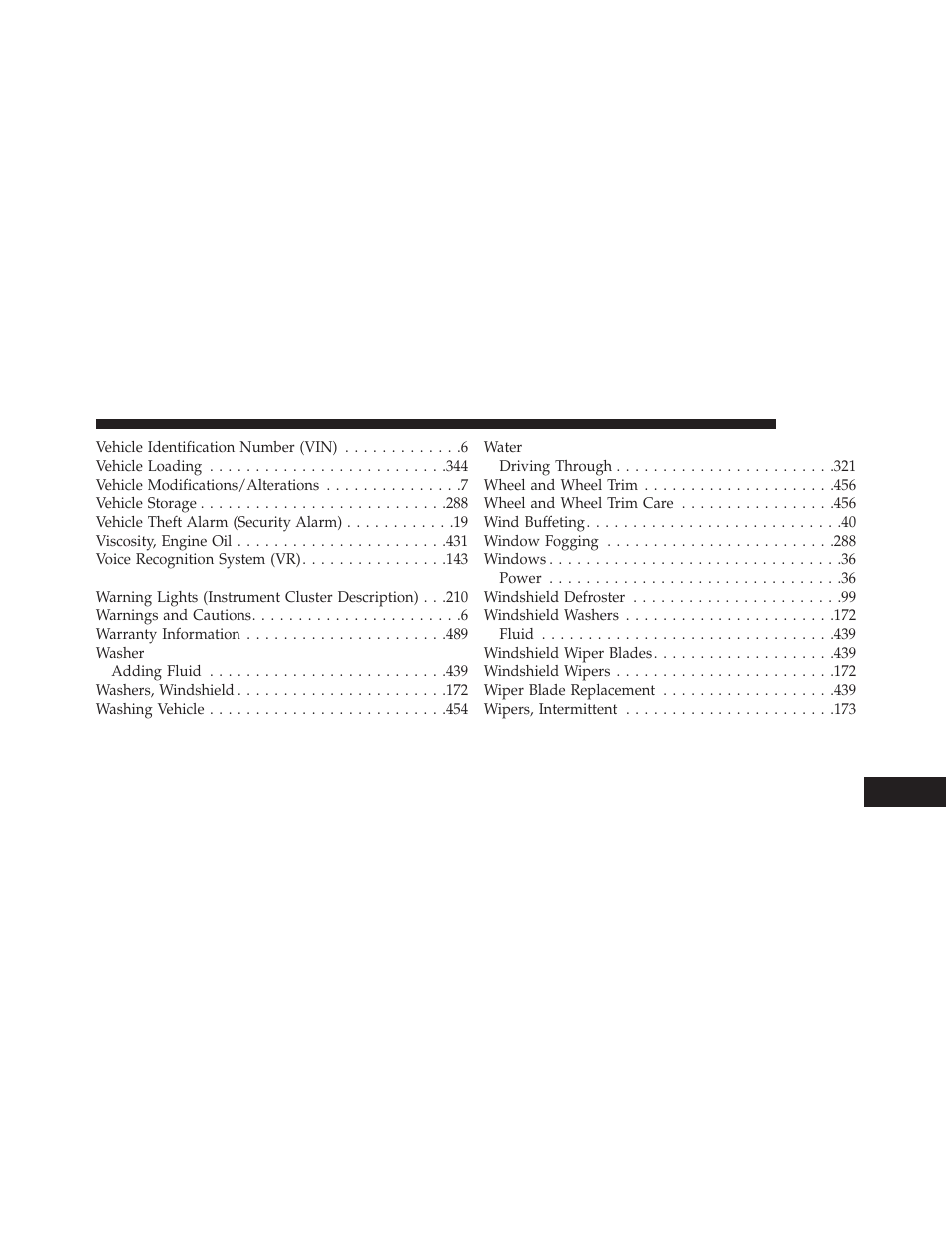 Chrysler 2013 200 - Owner Manual User Manual | Page 515 / 517