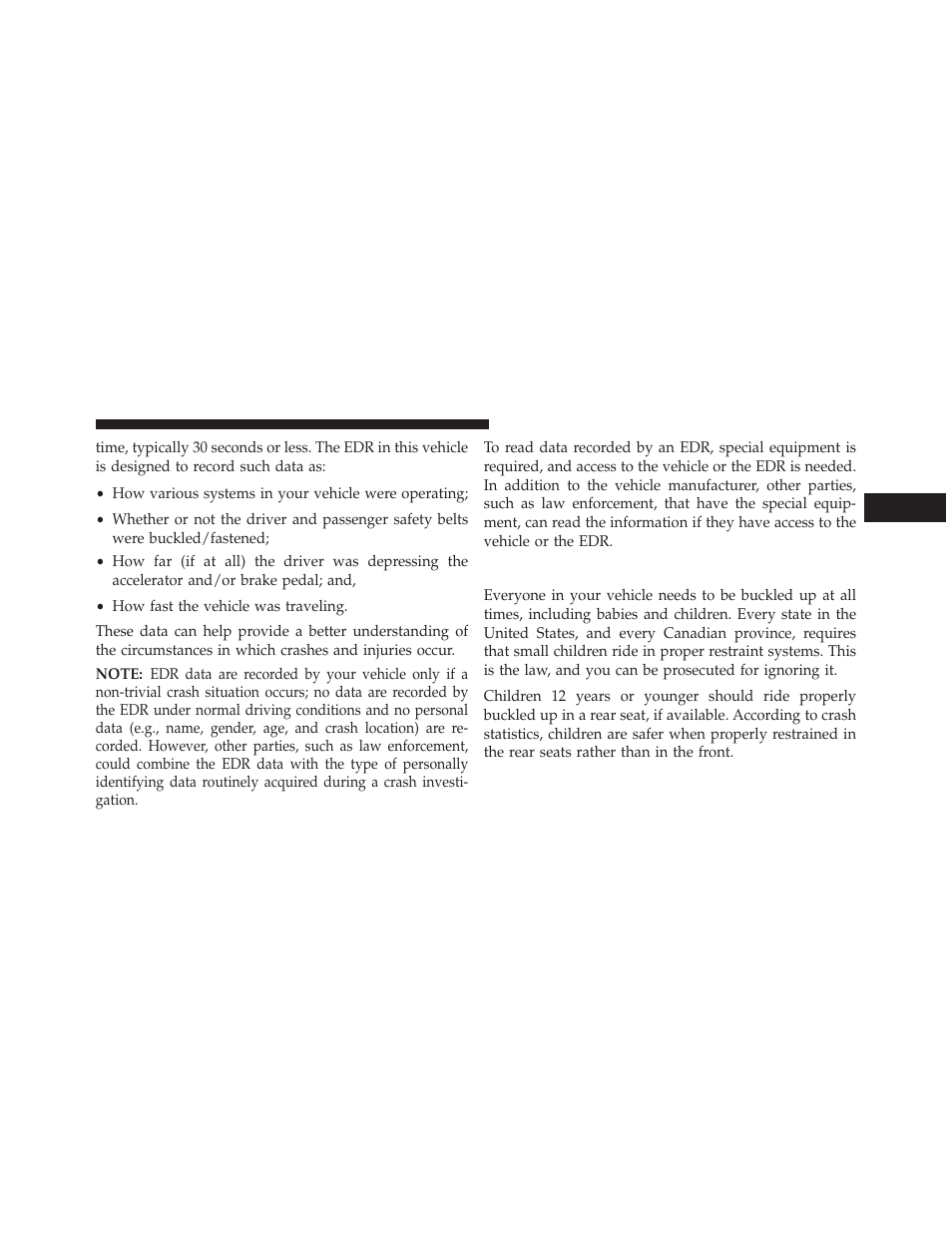 Child restraints | Chrysler 2013 200 - Owner Manual User Manual | Page 77 / 517