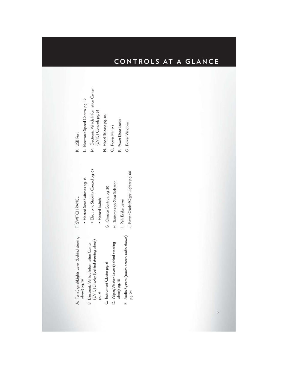 Chrysler 2013 200 - User Guide User Manual | Page 7 / 108