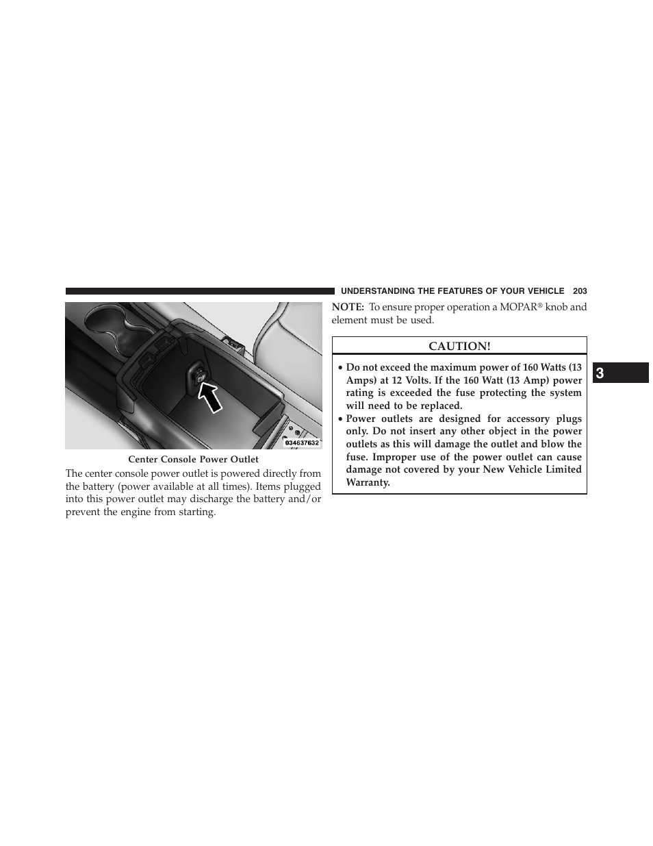 Chrysler 2013 200 Convertible - Owner Manual User Manual | Page 205 / 519