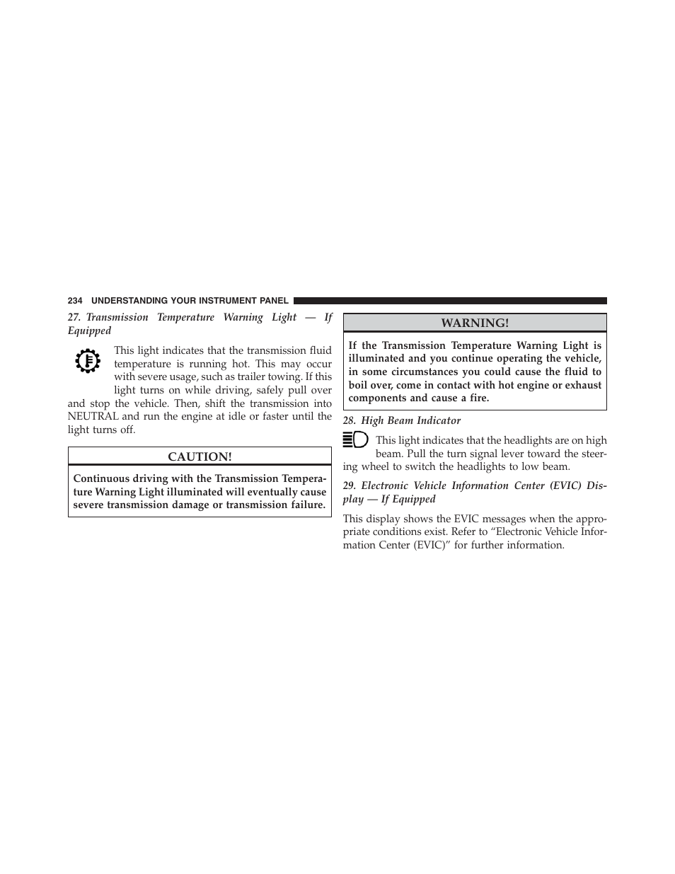 Chrysler 2013 200 Convertible - Owner Manual User Manual | Page 236 / 519