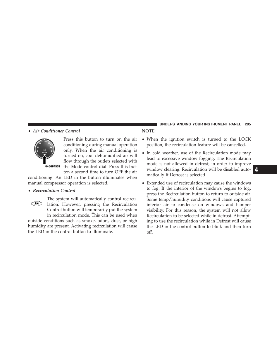 Chrysler 2013 200 Convertible - Owner Manual User Manual | Page 297 / 519