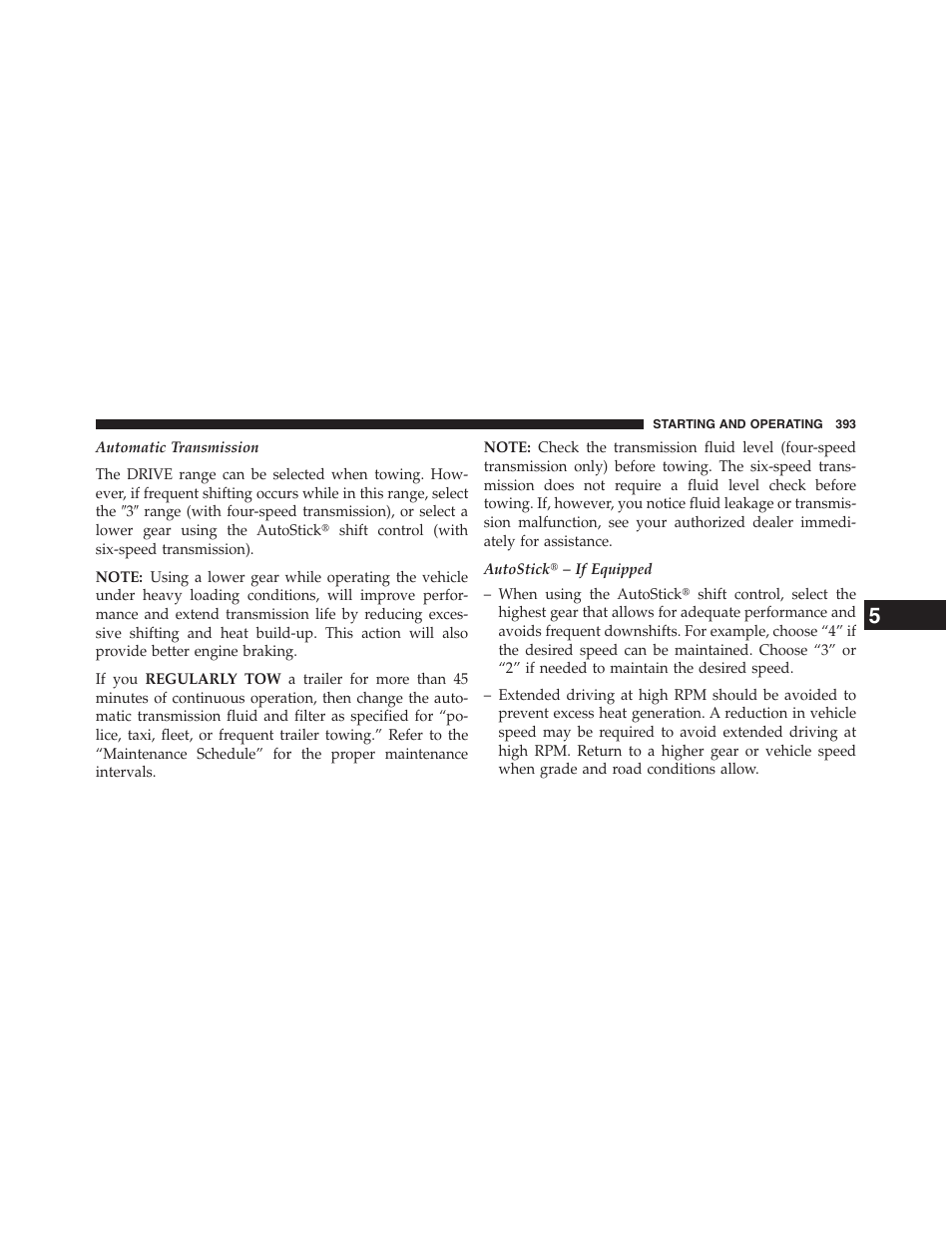 Chrysler 2013 200 Convertible - Owner Manual User Manual | Page 395 / 519