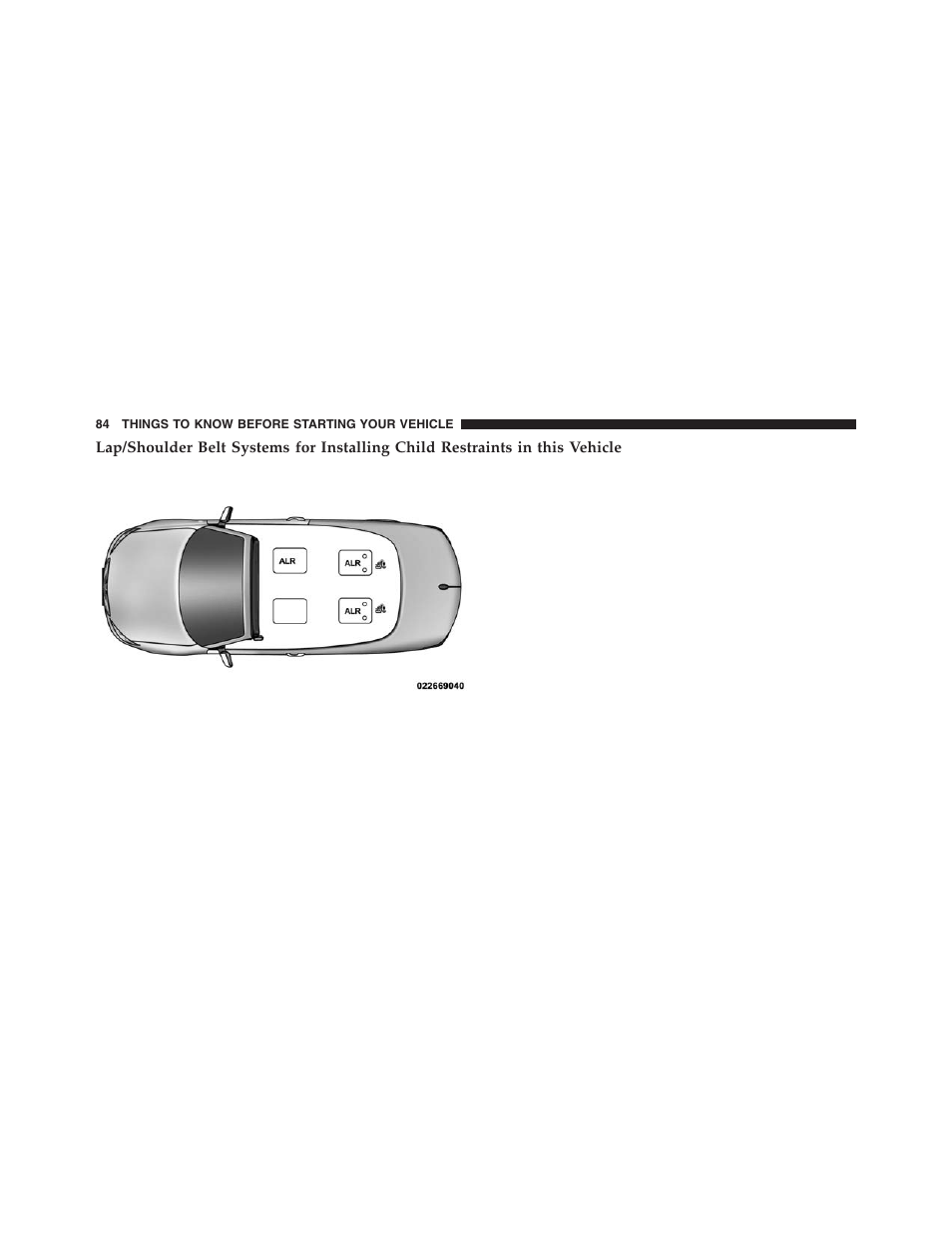 Chrysler 2013 200 Convertible - Owner Manual User Manual | Page 86 / 519