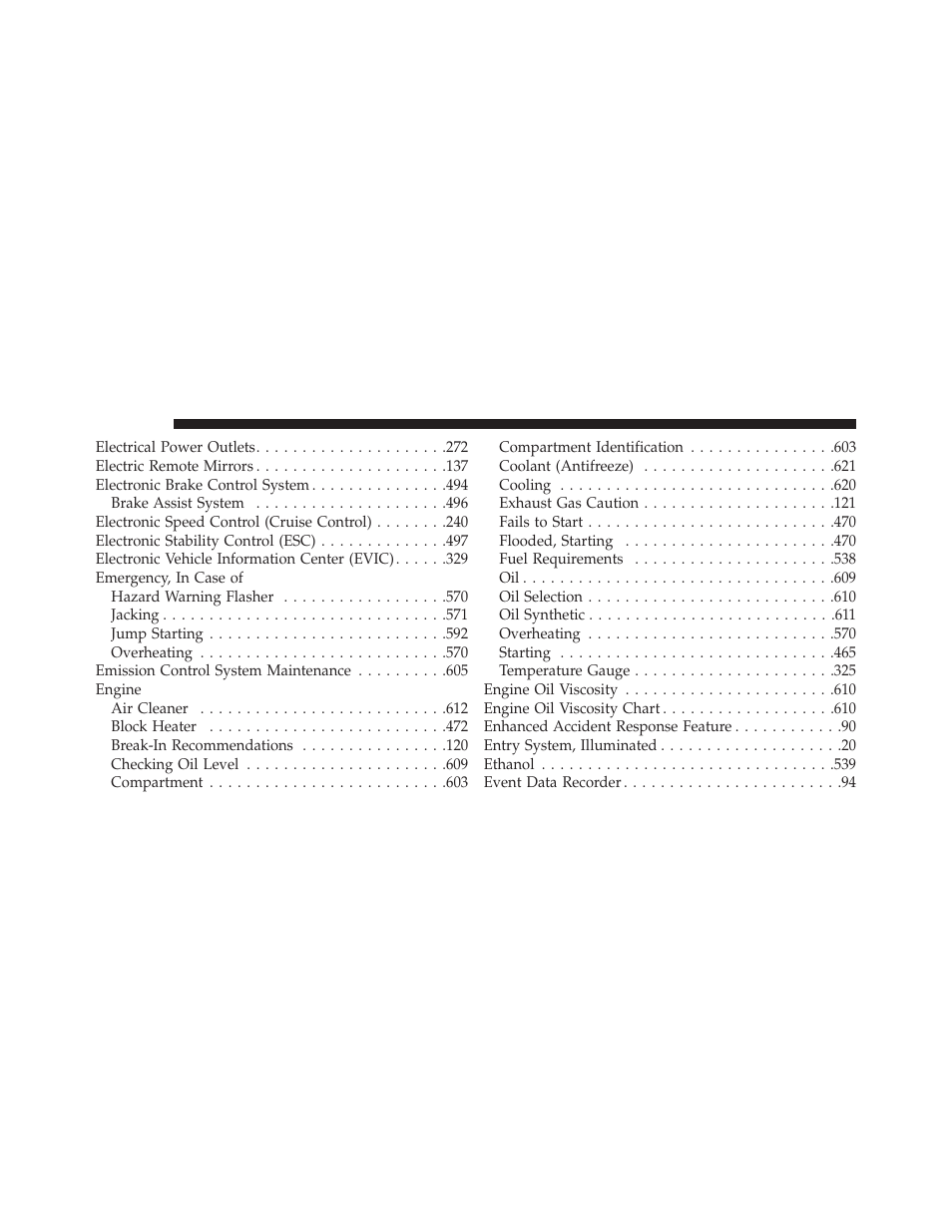 Chrysler 2013 Country - Owner Manual User Manual | Page 684 / 699