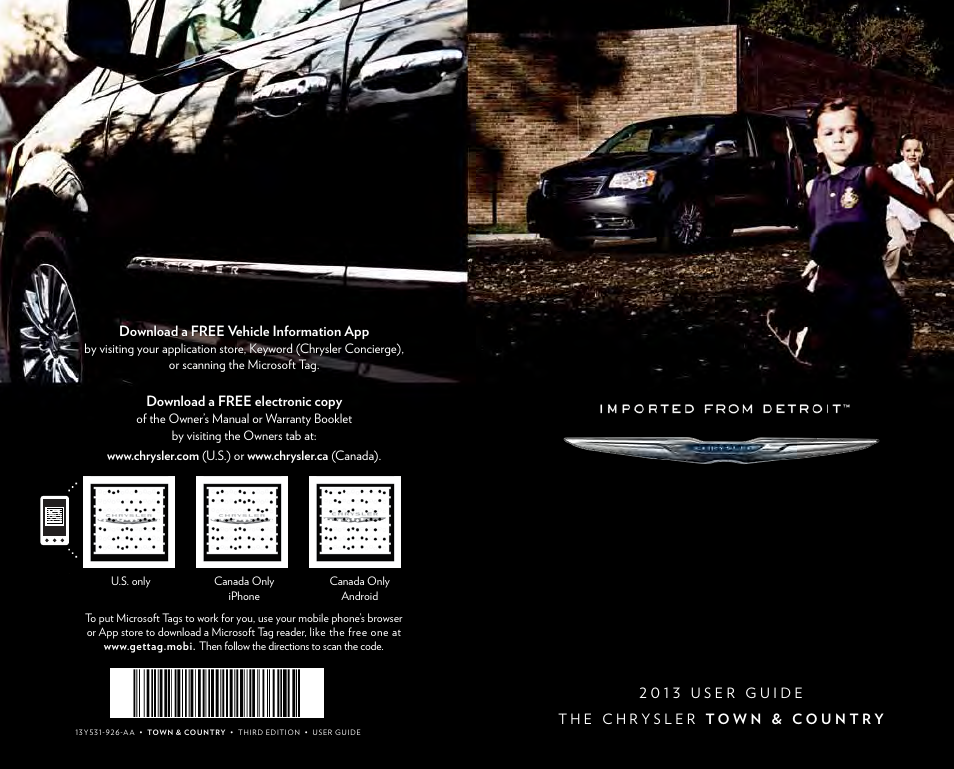 Chrysler 2013 Country - User Guide User Manual | Page 140 / 140