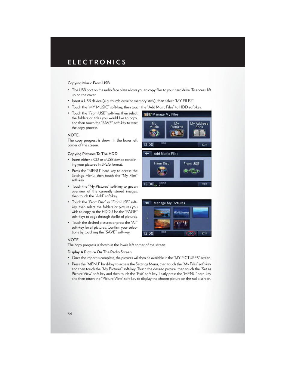 Chrysler 2013 Country - User Guide User Manual | Page 66 / 140