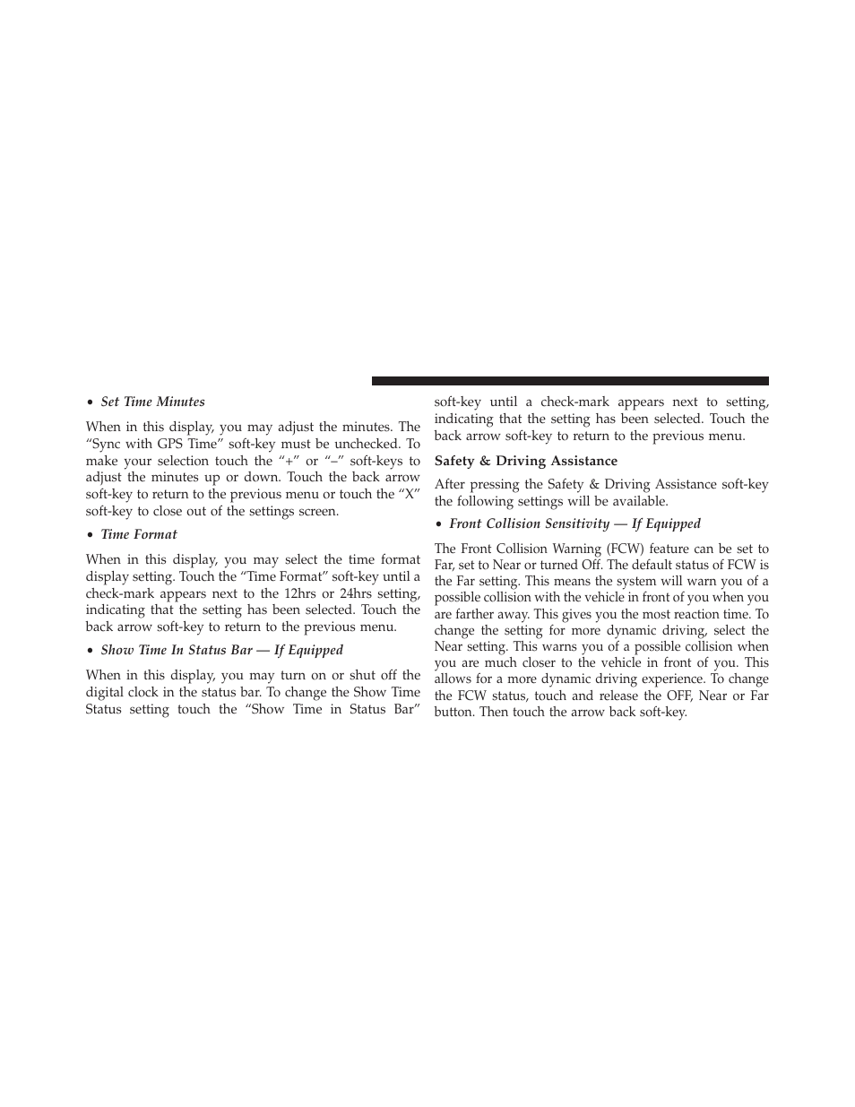 Safety & driving assistance | Chrysler 2014 300 - Owner Manual User Manual | Page 336 / 615