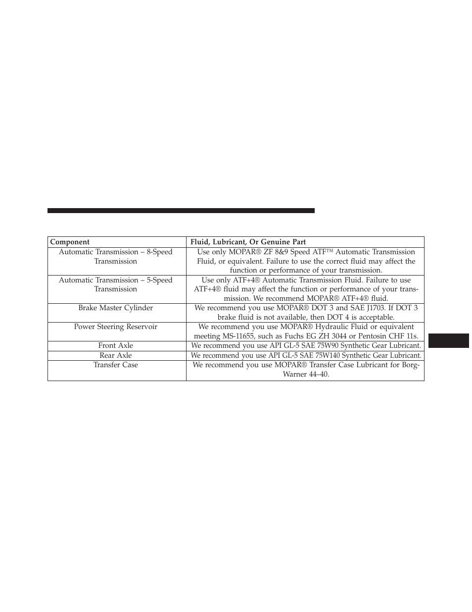 Chassis | Chrysler 2014 300 - Owner Manual User Manual | Page 571 / 615