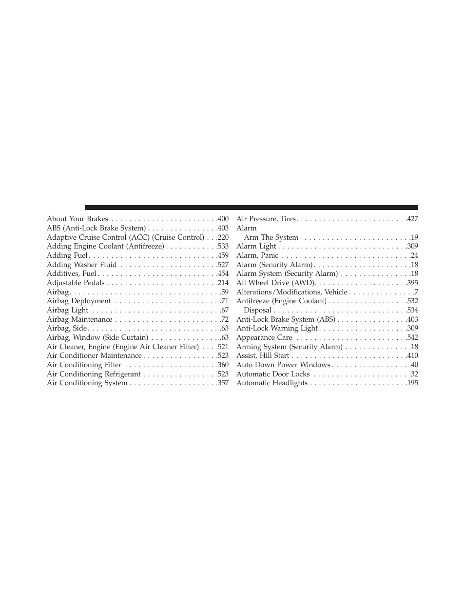 Chrysler 2014 300 - Owner Manual User Manual | Page 592 / 615