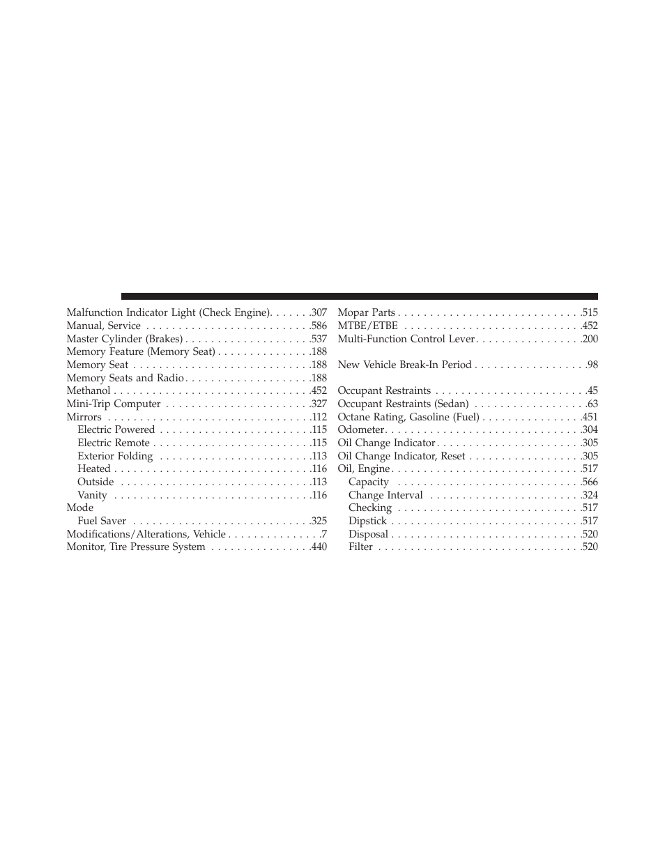 Chrysler 2014 300 - Owner Manual User Manual | Page 604 / 615