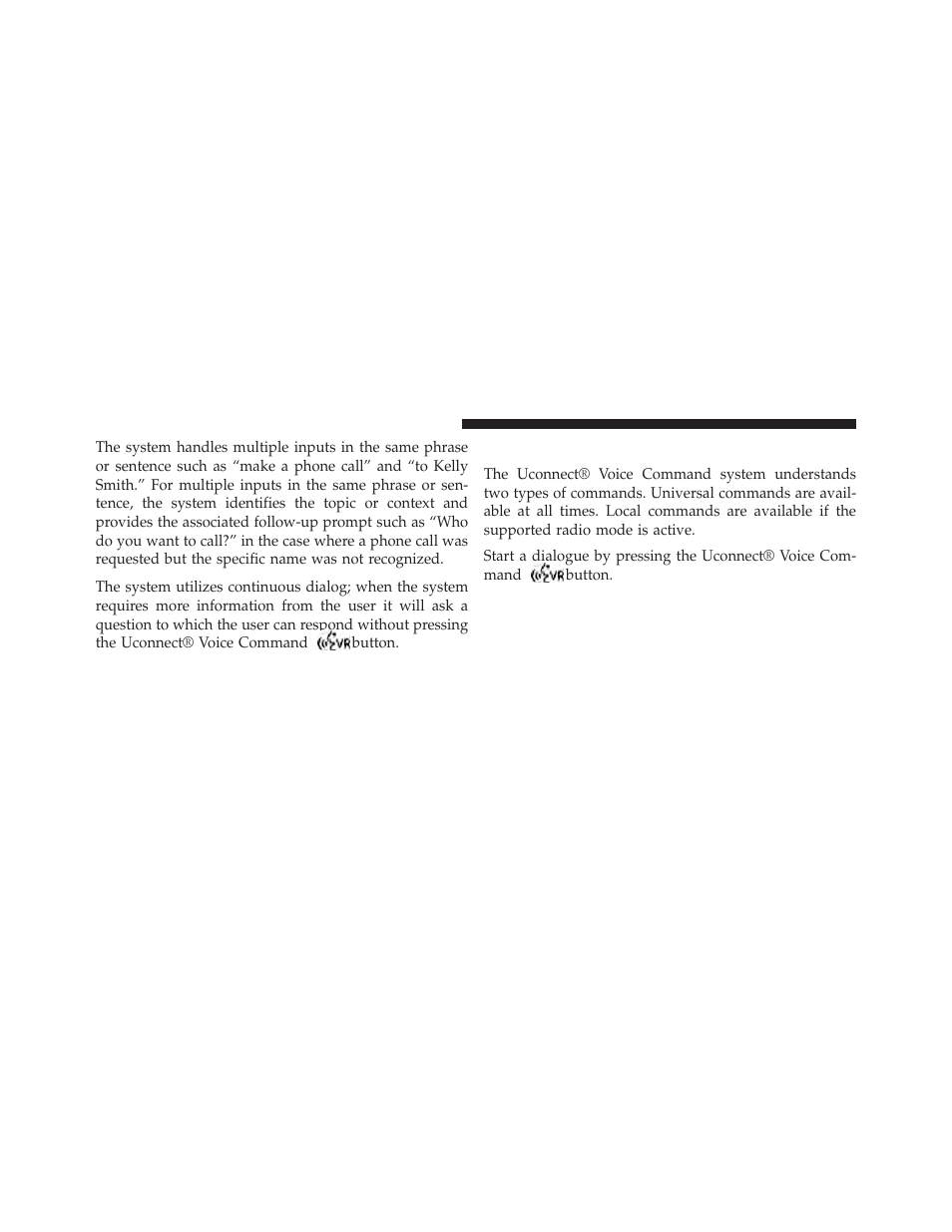 Uconnect® voice commands | Chrysler 2014 300 SRT - Owner Manual User Manual | Page 170 / 590