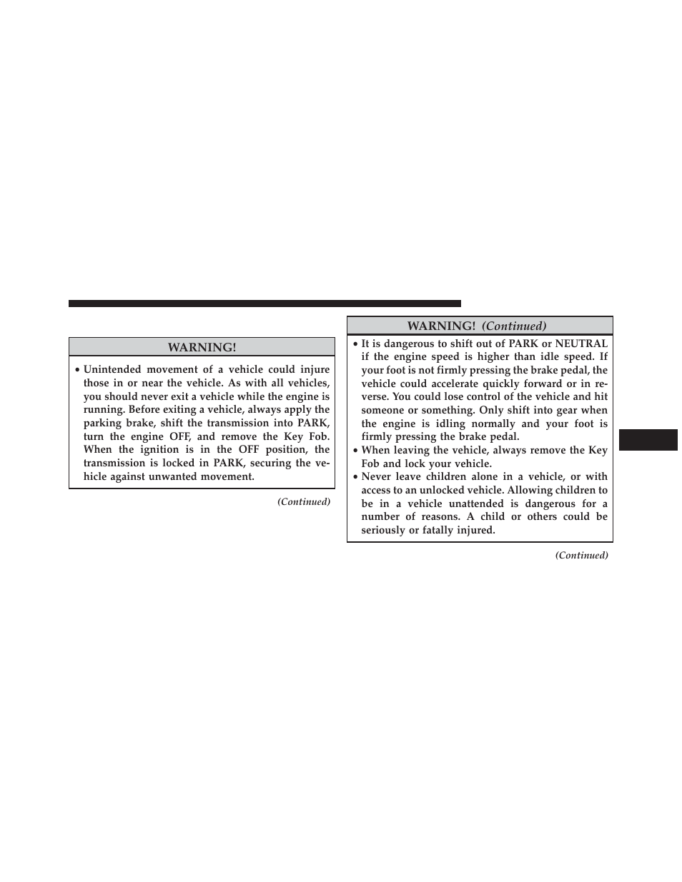 Automatic transmission | Chrysler 2014 300 SRT - Owner Manual User Manual | Page 379 / 590