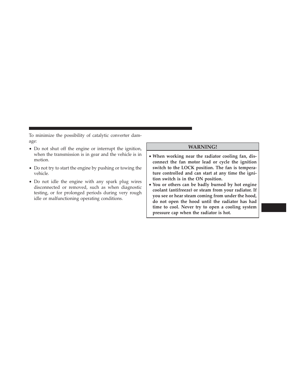 Cooling system | Chrysler 2014 300 SRT - Owner Manual User Manual | Page 501 / 590