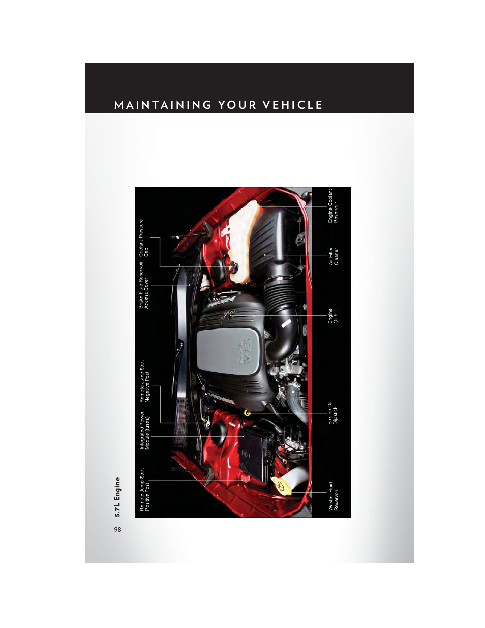 7l engine | Chrysler 2014 300 SRT - User Guide User Manual | Page 100 / 132