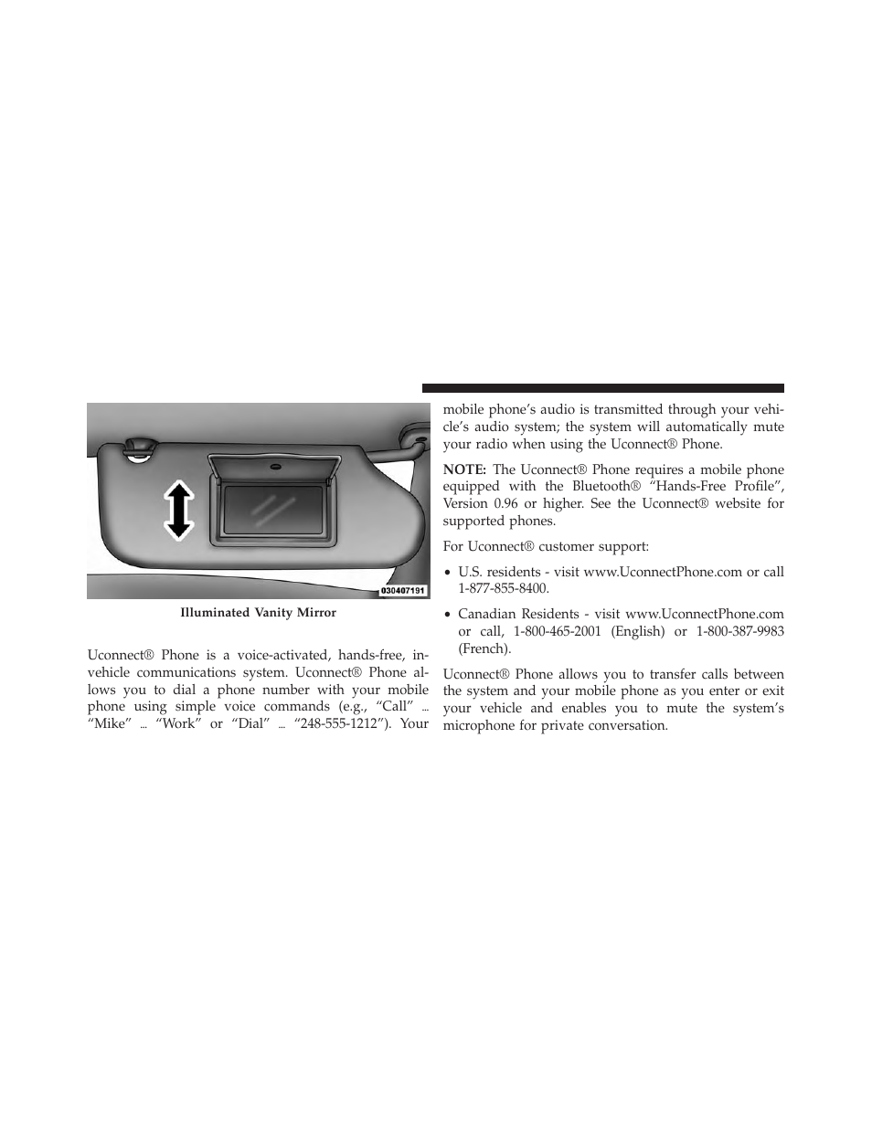 Uconnect® phone — if equipped | Chrysler 2014 200 - Owner Manual User Manual | Page 112 / 516