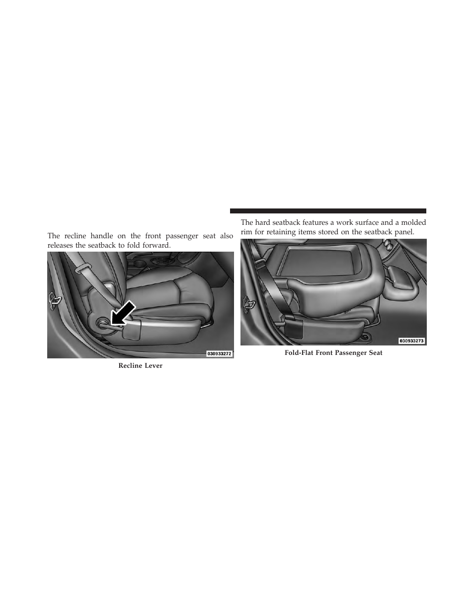 Fold-flat passenger seatback | Chrysler 2014 200 - Owner Manual User Manual | Page 160 / 516