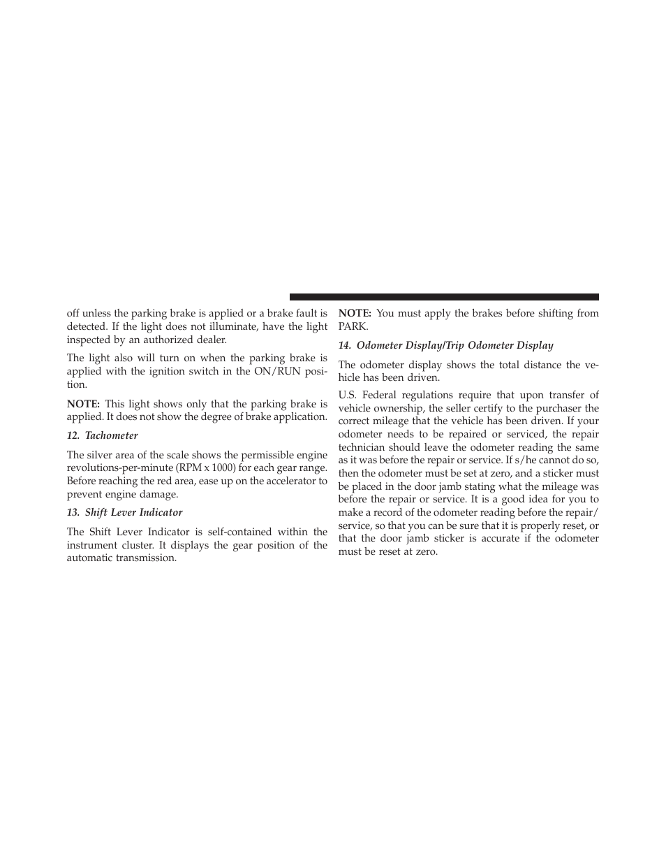 Chrysler 2014 200 - Owner Manual User Manual | Page 214 / 516