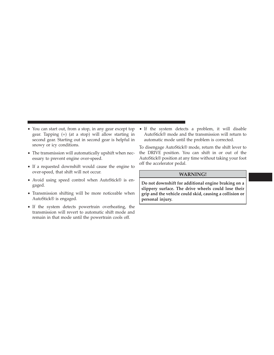 Chrysler 2014 200 - Owner Manual User Manual | Page 317 / 516
