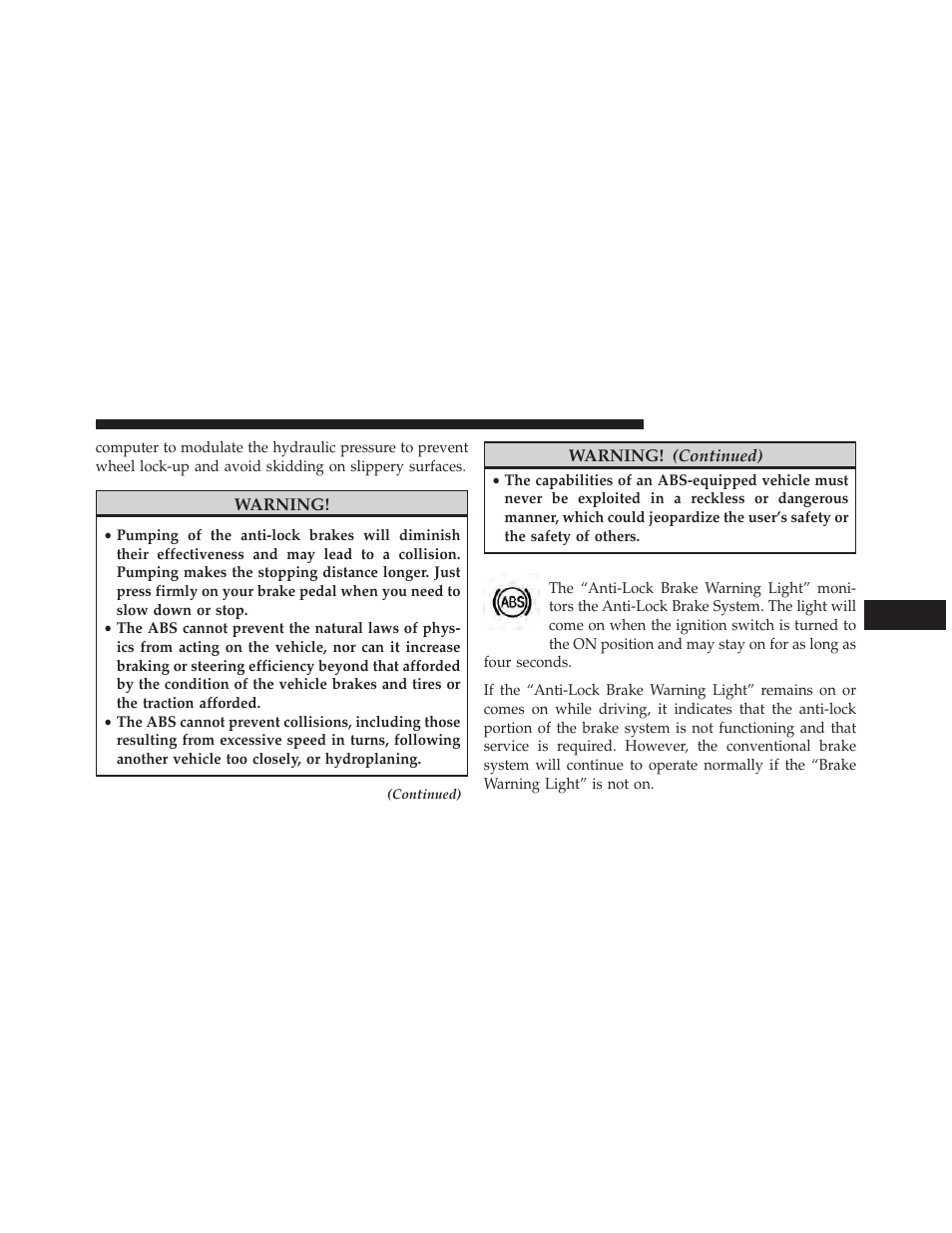 Chrysler 2014 200 - Owner Manual User Manual | Page 325 / 516