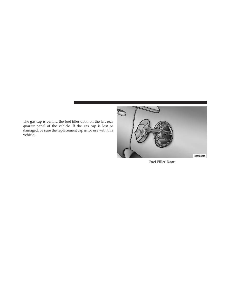 Adding fuel, Fuel filler cap (gas cap) | Chrysler 2014 200 - Owner Manual User Manual | Page 374 / 516
