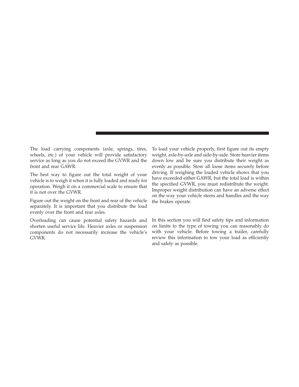 Overloading, Loading, Trailer towing | Chrysler 2014 200 - Owner Manual User Manual | Page 378 / 516