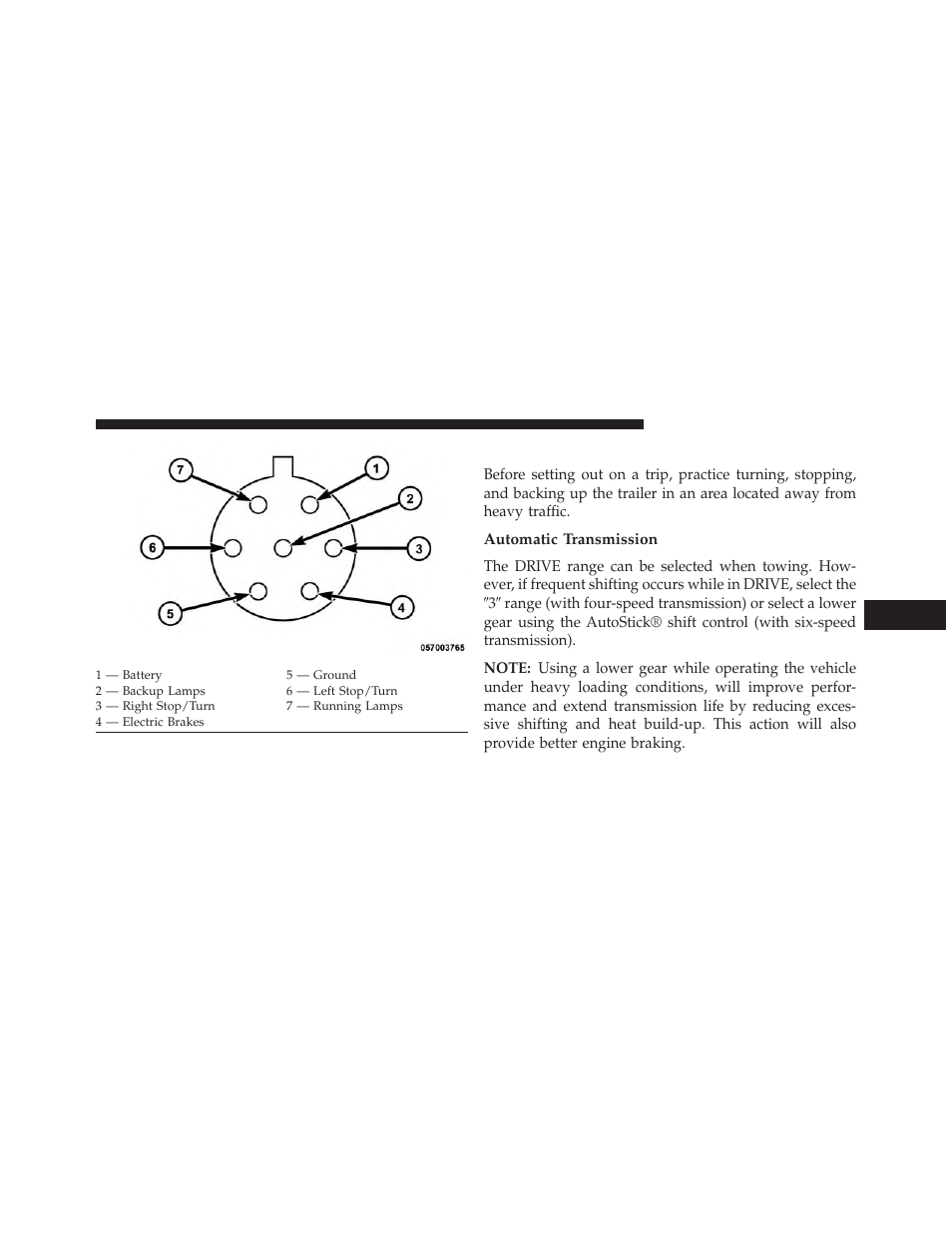 Towing tips, Automatic transmission | Chrysler 2014 200 - Owner Manual User Manual | Page 389 / 516