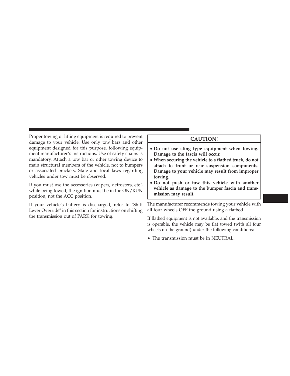 Chrysler 2014 200 - Owner Manual User Manual | Page 417 / 516