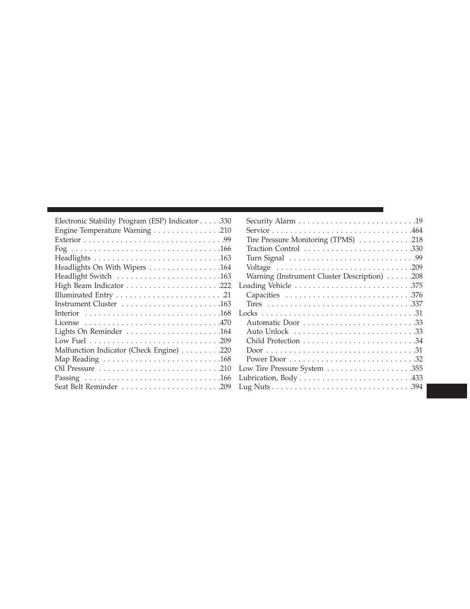 Chrysler 2014 200 - Owner Manual User Manual | Page 505 / 516