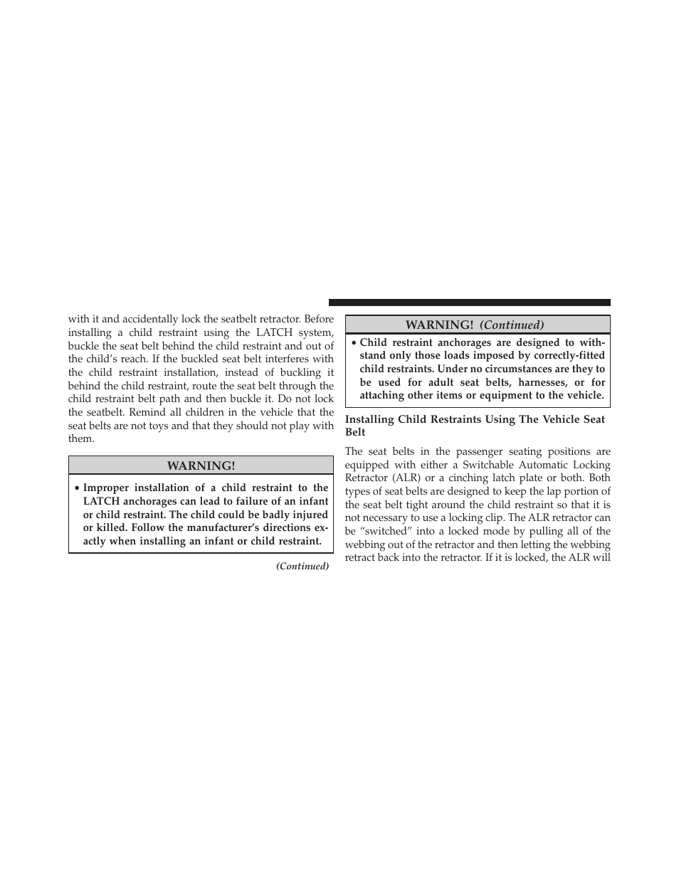 Chrysler 2014 200 - Owner Manual User Manual | Page 90 / 516