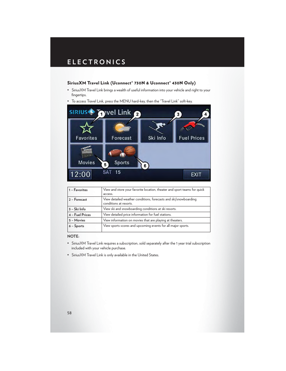 Chrysler 2014 200 - User Guide User Manual | Page 60 / 116