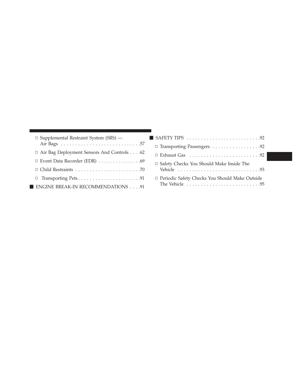 Chrysler 2014 200 Convertible - Owner Manual User Manual | Page 13 / 522