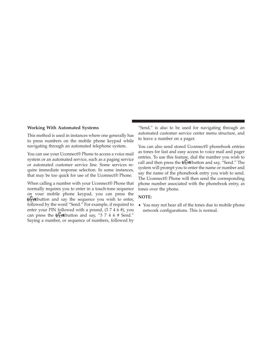 Working with automated systems | Chrysler 2014 200 Convertible - Owner Manual User Manual | Page 146 / 522